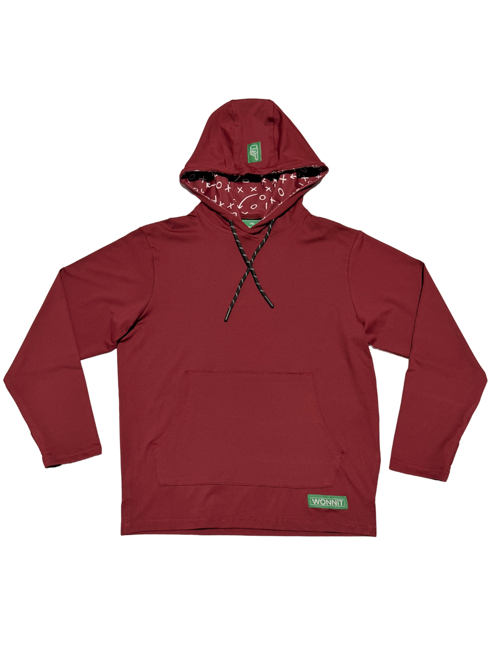 Stay Route-y Hoodie: Maroon