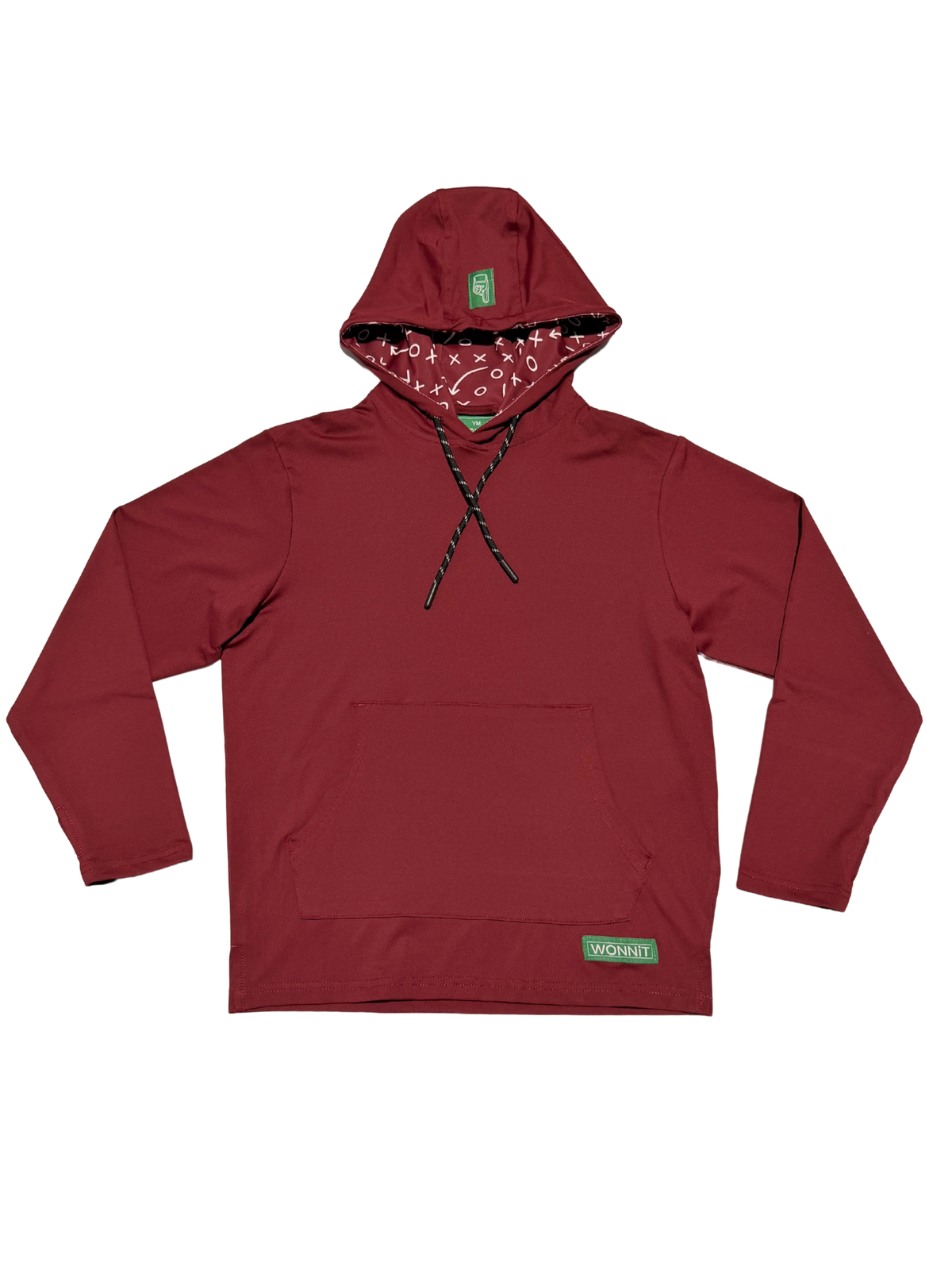 Stay Route-y Hoodie: Maroon