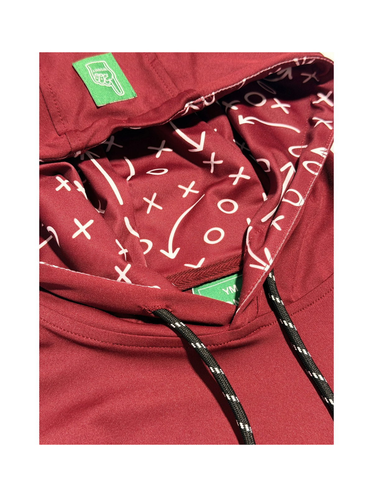 Stay Route-y Hoodie: Maroon